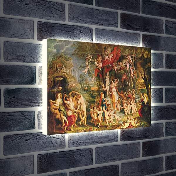 Лайтбокс световая панель - Праздник Венеры. Питер Пауль Рубенс