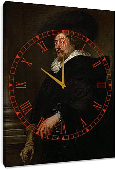 Часы картина - Selfportrait. Питер Пауль Рубенс