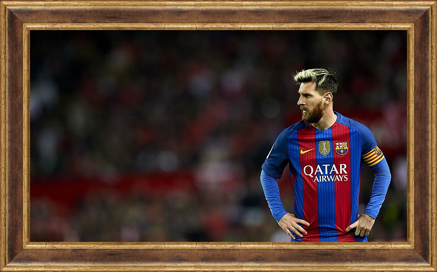 Картина в раме - Лионель Месси (Lionel Messi)