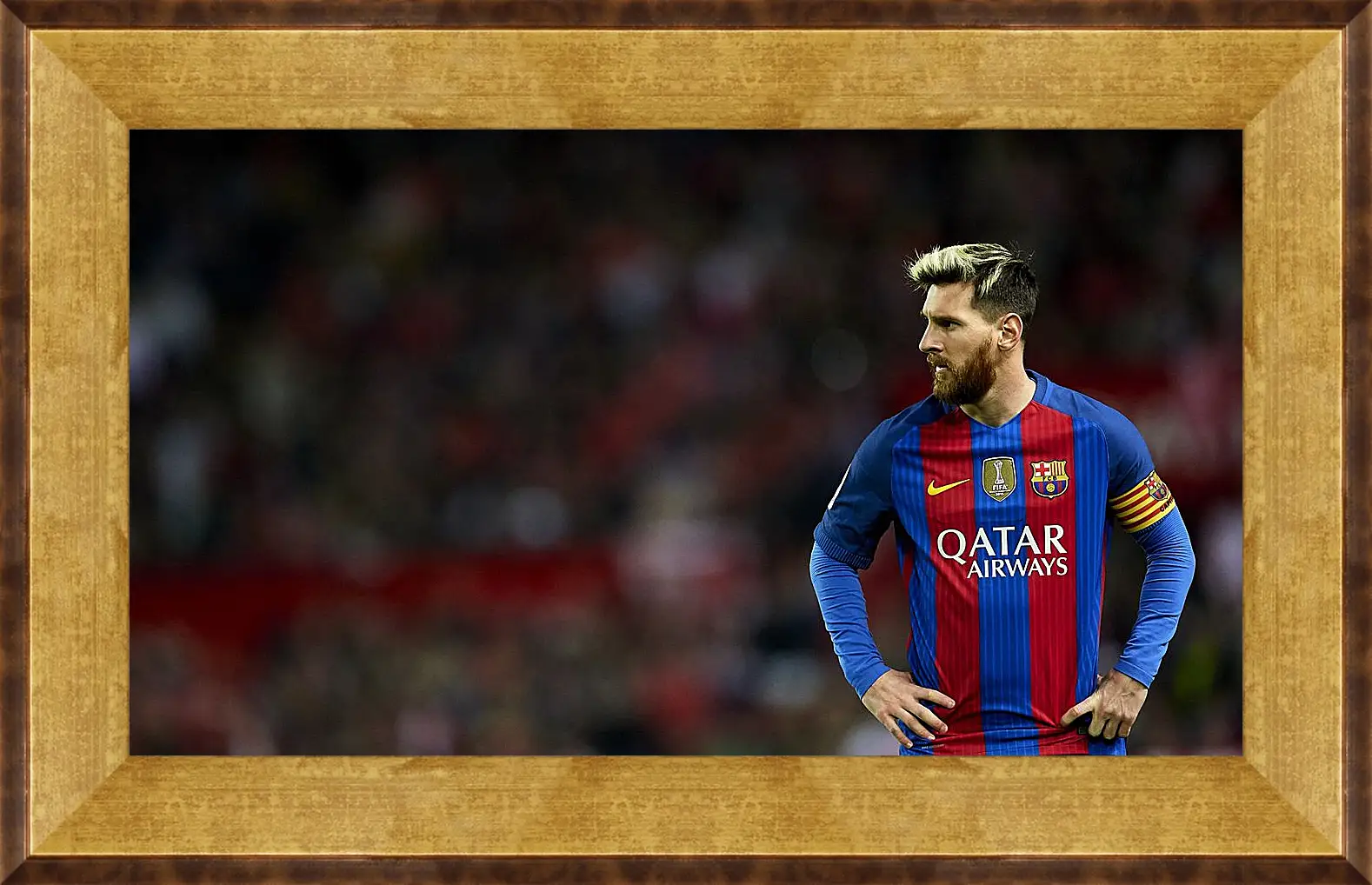 Картина в раме - Лионель Месси (Lionel Messi)