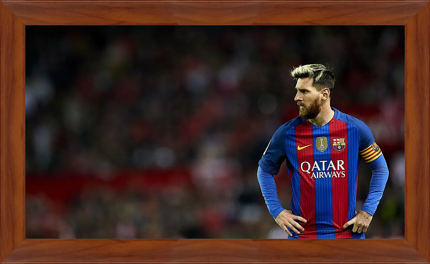 Картина в раме - Лионель Месси (Lionel Messi)