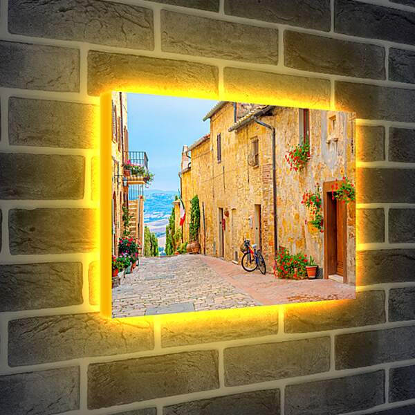 Лайтбокс световая панель - Сан-Джиминьяно Италия