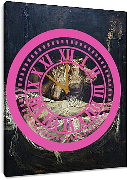 Часы картина - Lamentation. Питер Пауль Рубенс