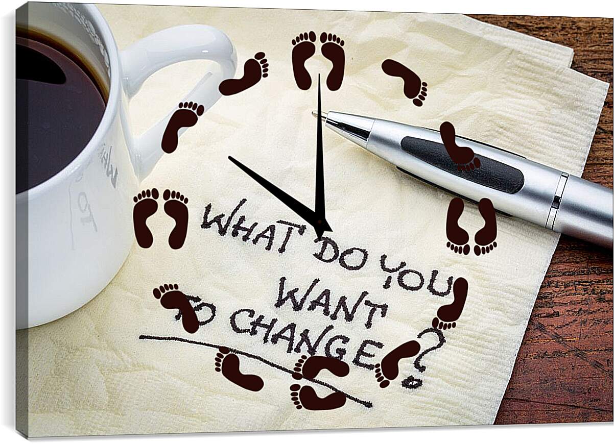 Часы картина - Что ты хочешь изменить