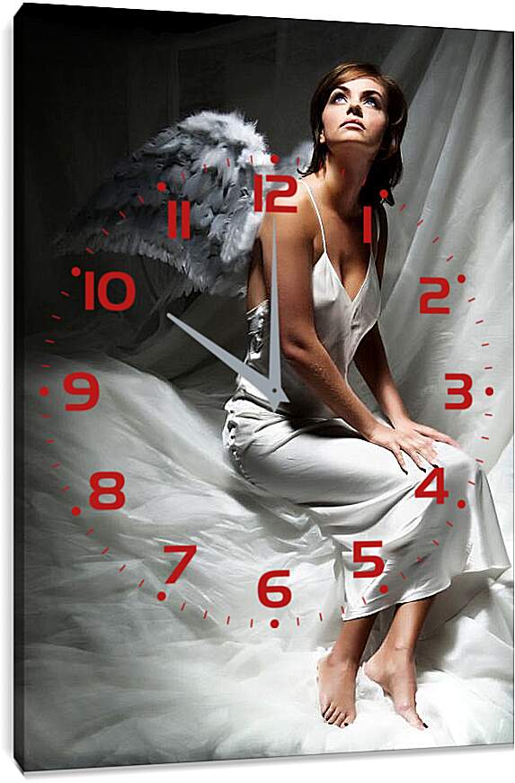 Часы картина - Ангел