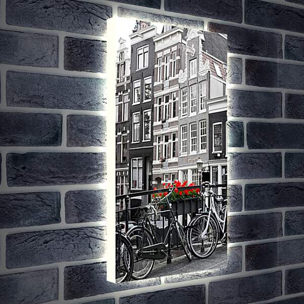 Лайтбокс световая панель - Велосипеды