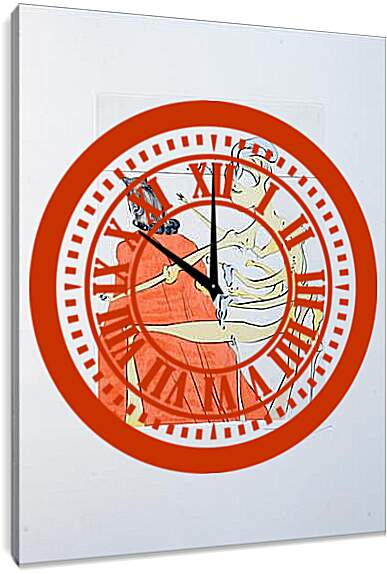Часы картина - Время и Гала. Сальвадор Дали