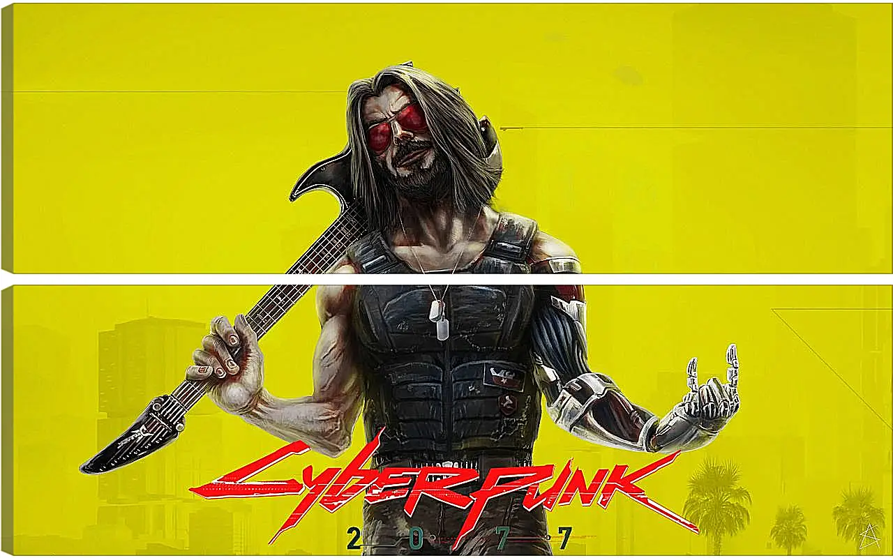 Модульная картина - Cyberpunk 2077