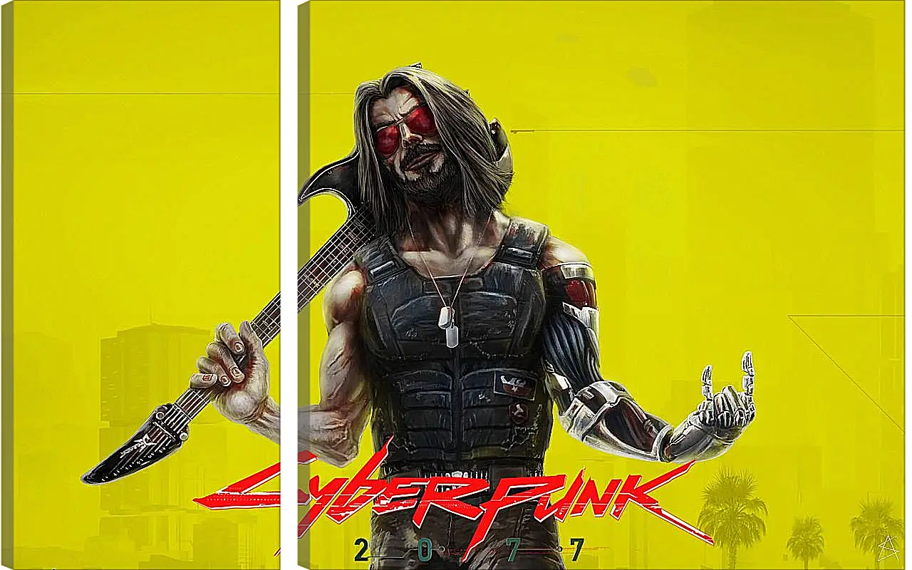 Модульная картина - Cyberpunk 2077
