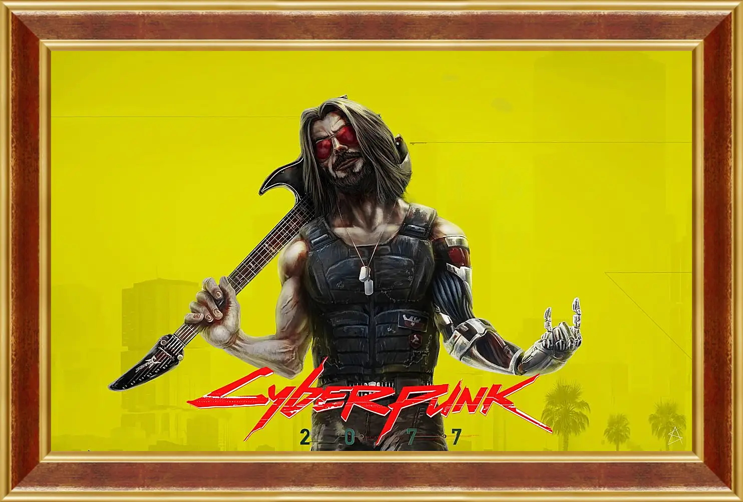 Картина в раме - Cyberpunk 2077