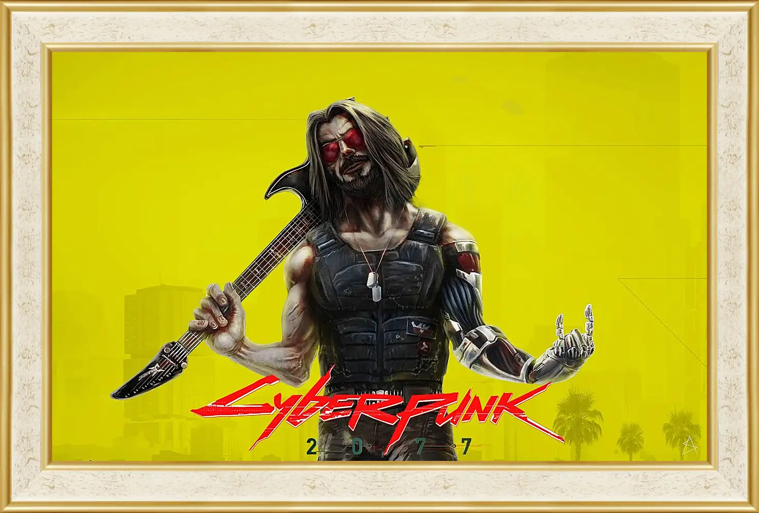 Картина в раме - Cyberpunk 2077