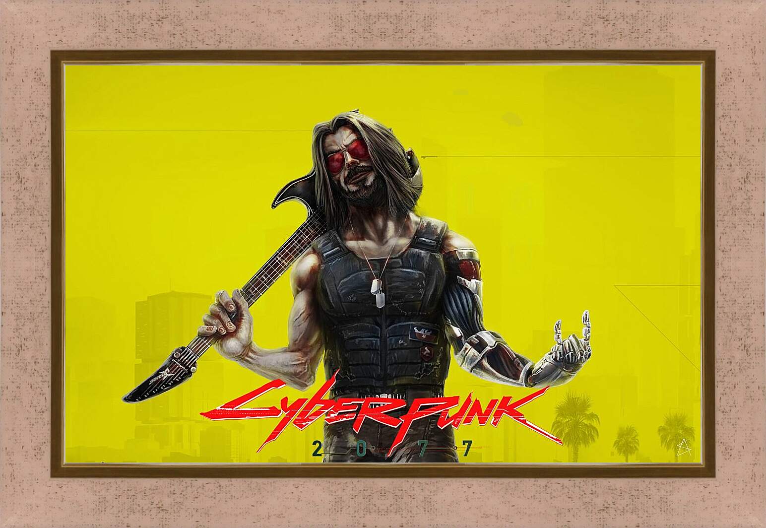 Картина в раме - Cyberpunk 2077