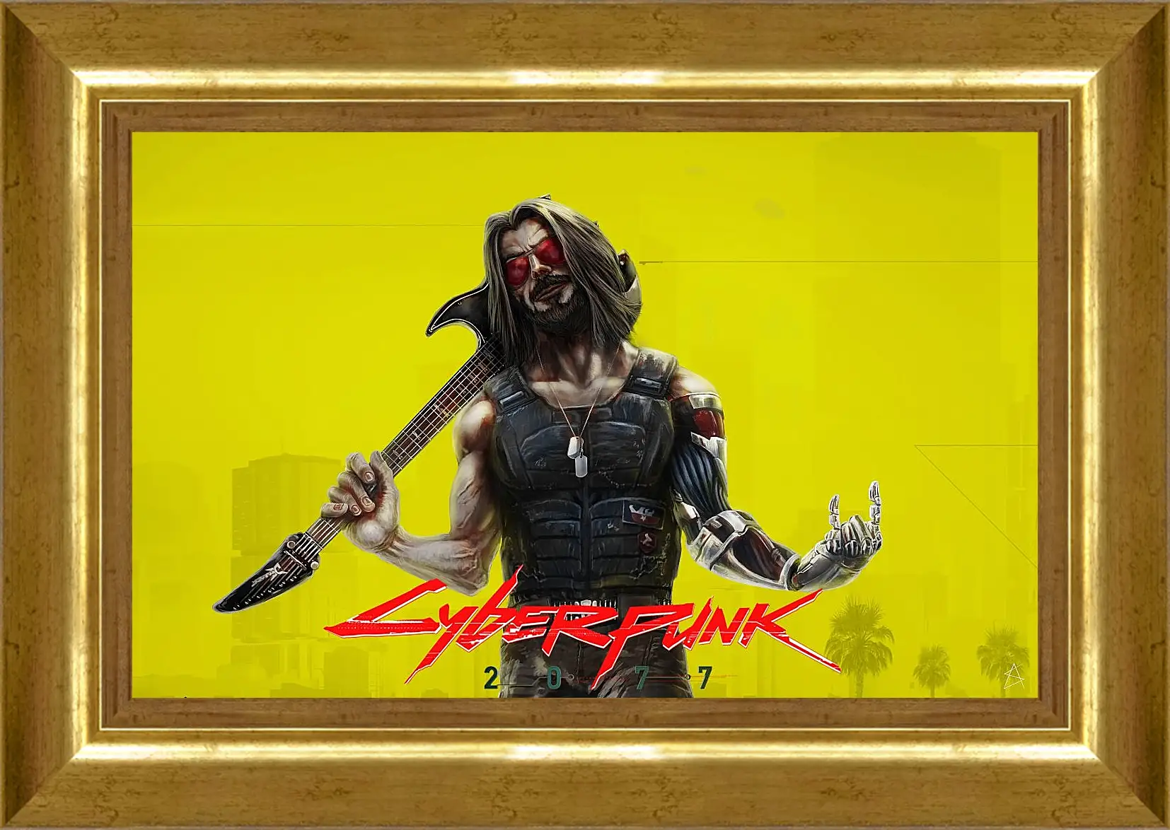 Картина в раме - Cyberpunk 2077