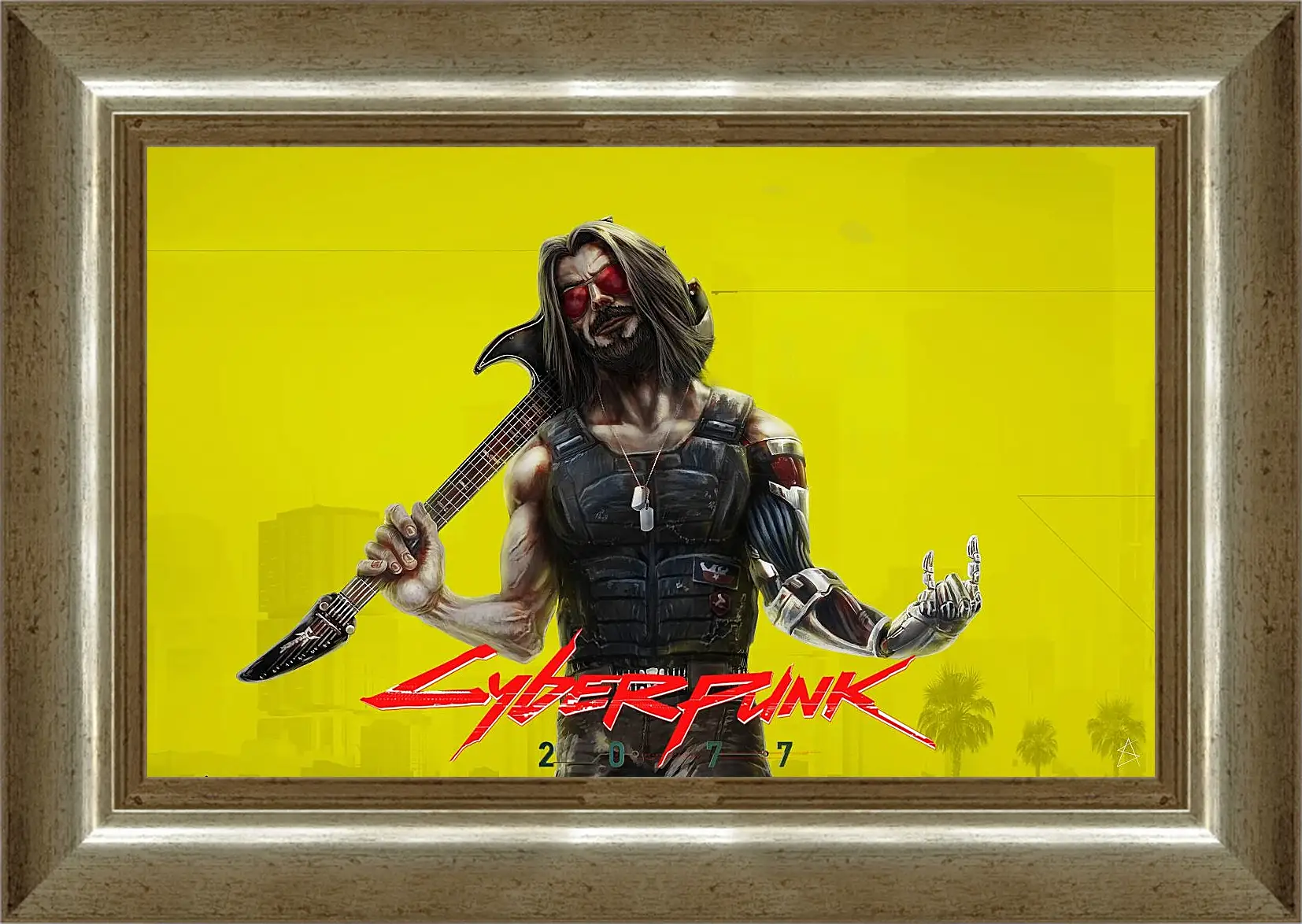 Картина в раме - Cyberpunk 2077