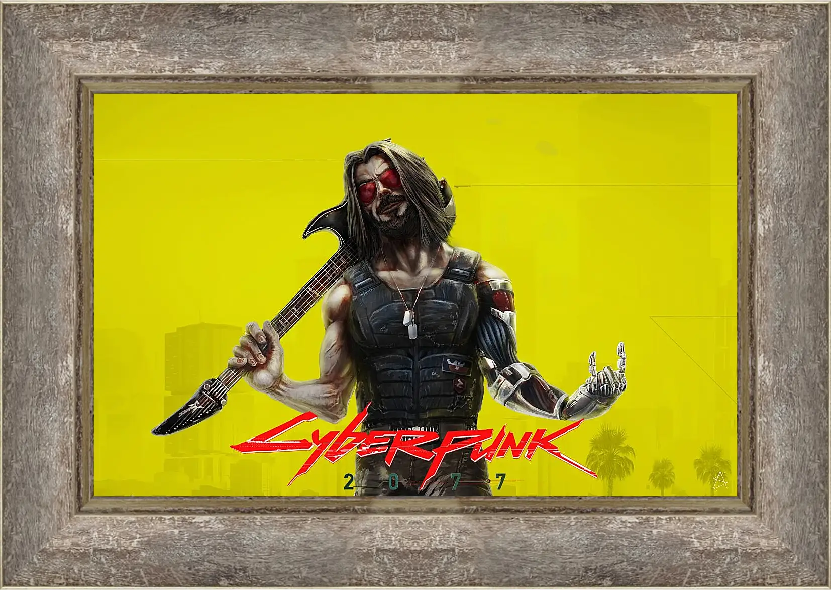 Картина в раме - Cyberpunk 2077