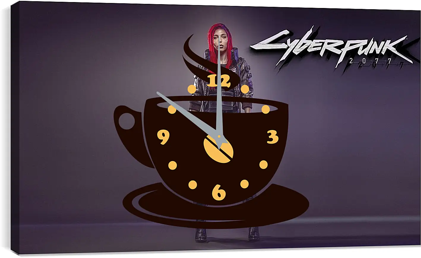 Часы картина - Cyberpunk 2077