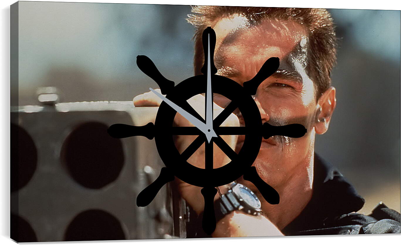 Часы картина - Арнольд Шварценеггер (Arnold Schwarzenegger)