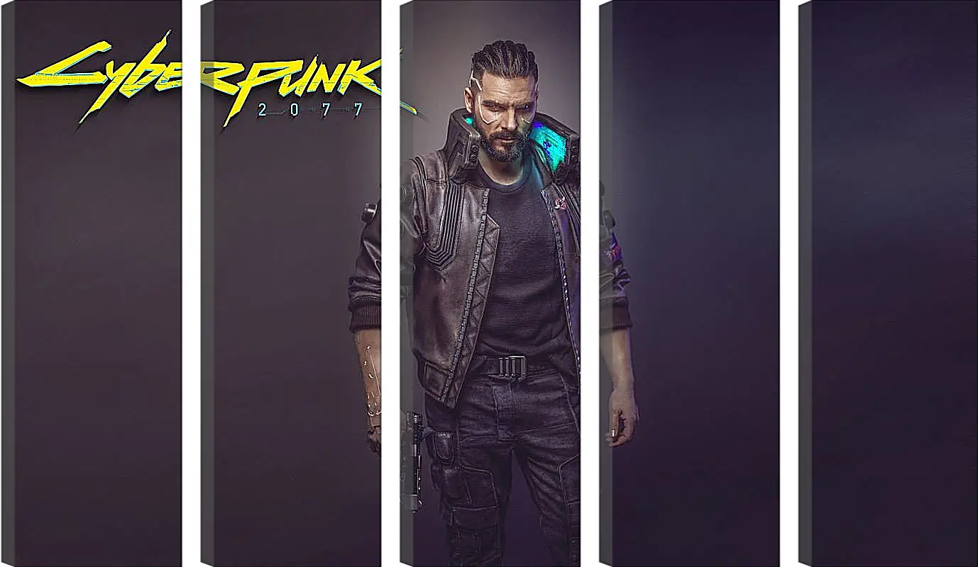 Модульная картина - Cyberpunk 2077