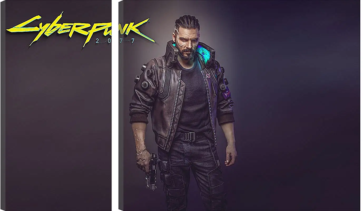 Модульная картина - Cyberpunk 2077