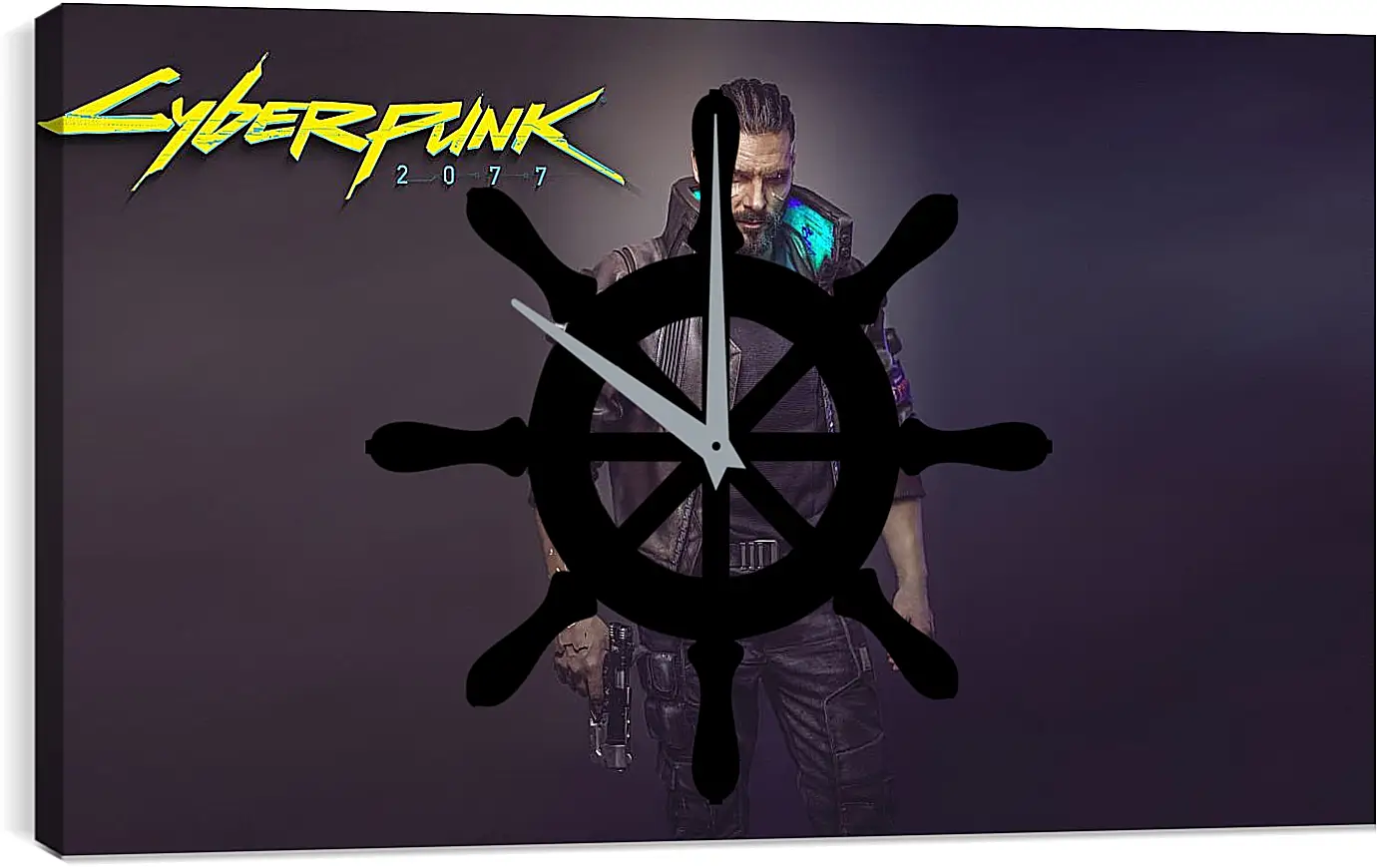Часы картина - Cyberpunk 2077