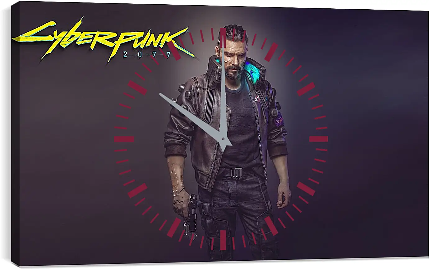 Часы картина - Cyberpunk 2077