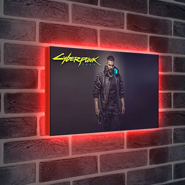 Лайтбокс световая панель - Cyberpunk 2077