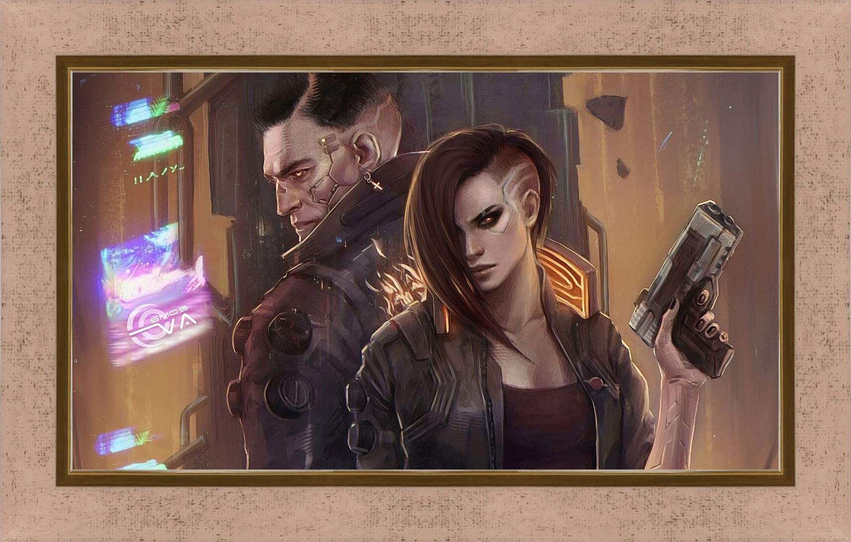 Картина в раме - Cyberpunk 2077