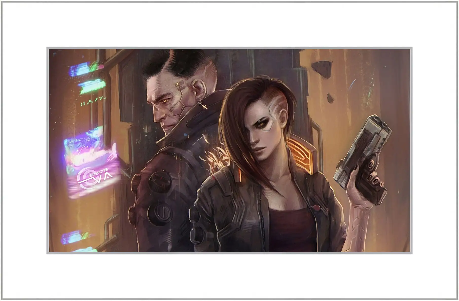 Картина в раме - Cyberpunk 2077