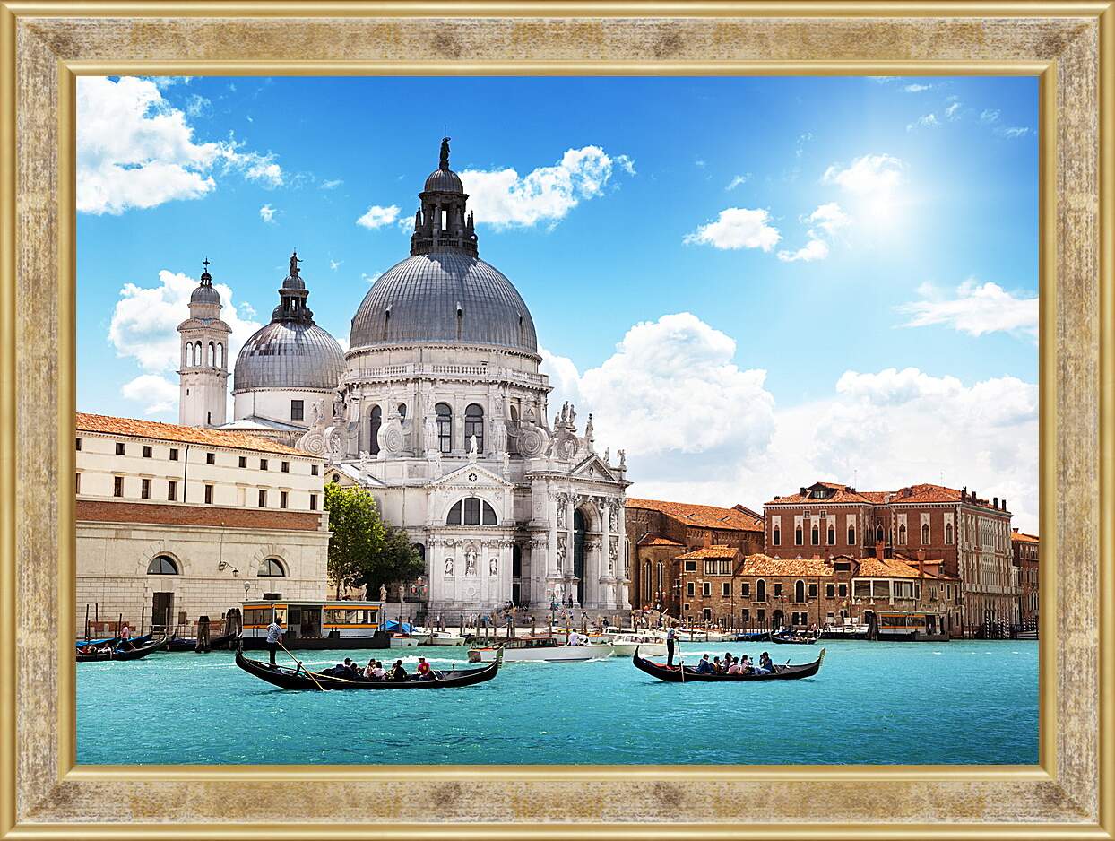 Картина в раме - Собор. Венеция. Италия.