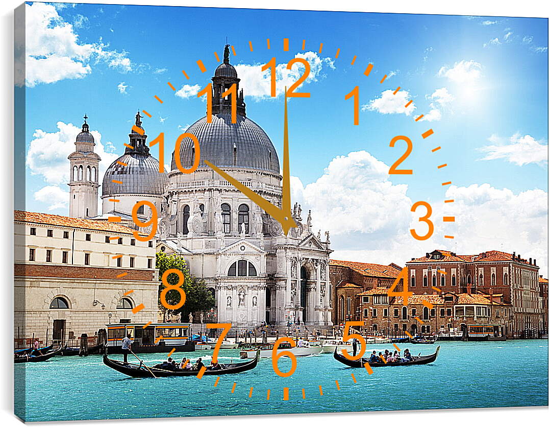 Часы картина - Собор. Венеция. Италия.