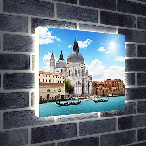 Лайтбокс световая панель - Собор. Венеция. Италия.