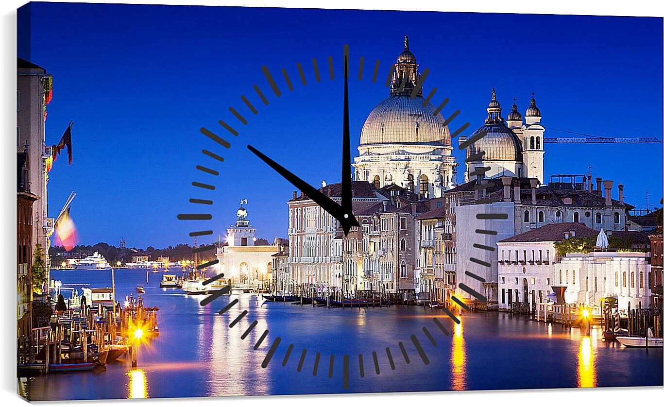 Часы картина - Собор Санта Мария. Венеция. Италия.