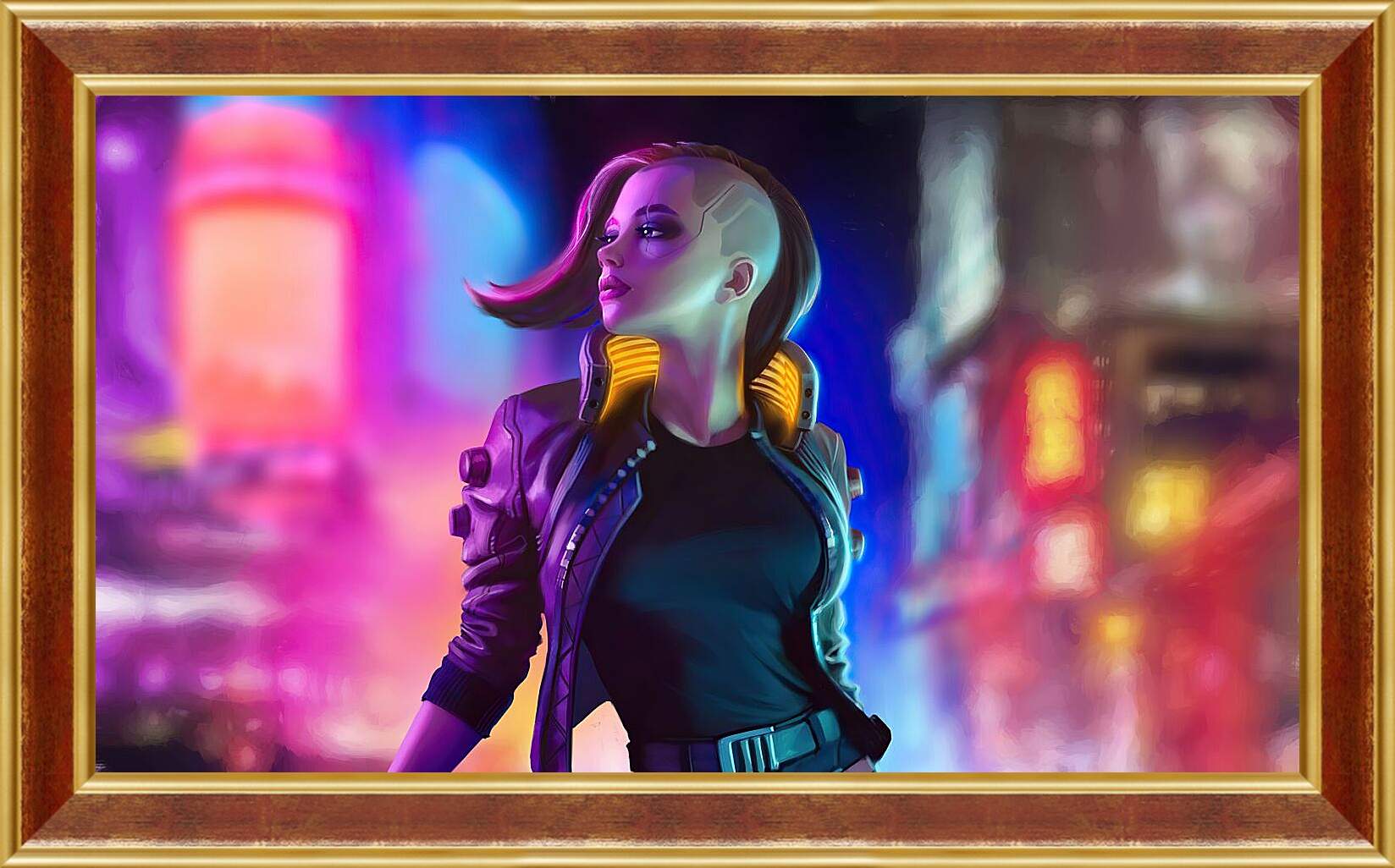 Картина в раме - Cyberpunk 2077