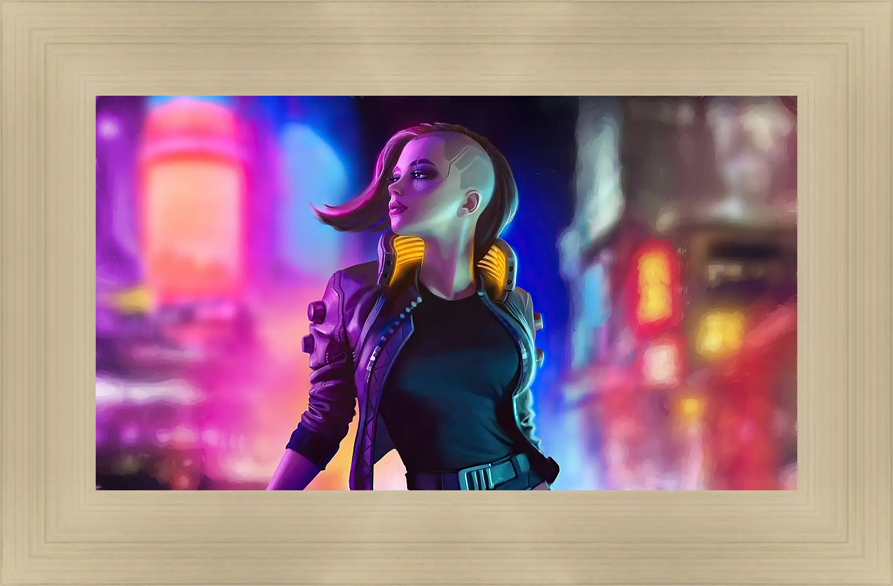 Картина в раме - Cyberpunk 2077