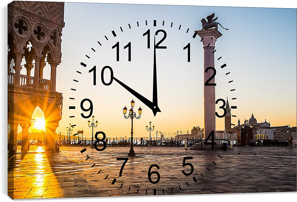 Часы картина - Собор Святого Марка. Венеция. Италия.