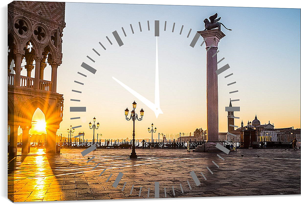Часы картина - Собор Святого Марка. Венеция. Италия.
