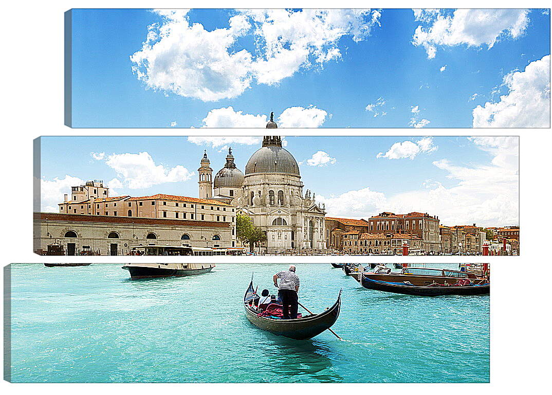 Модульная картина - Гранд Канал. Венеция. Италия.