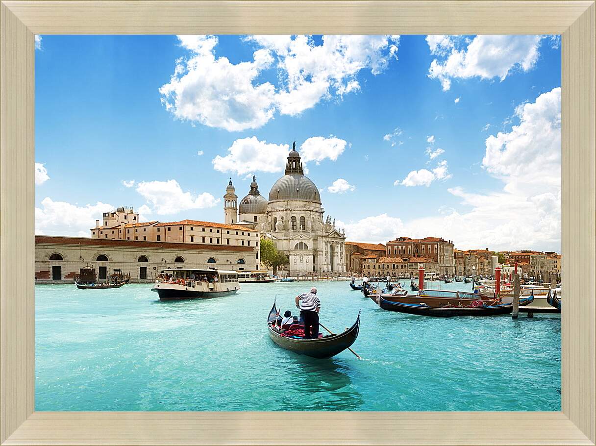 Картина в раме - Гранд Канал. Венеция. Италия.