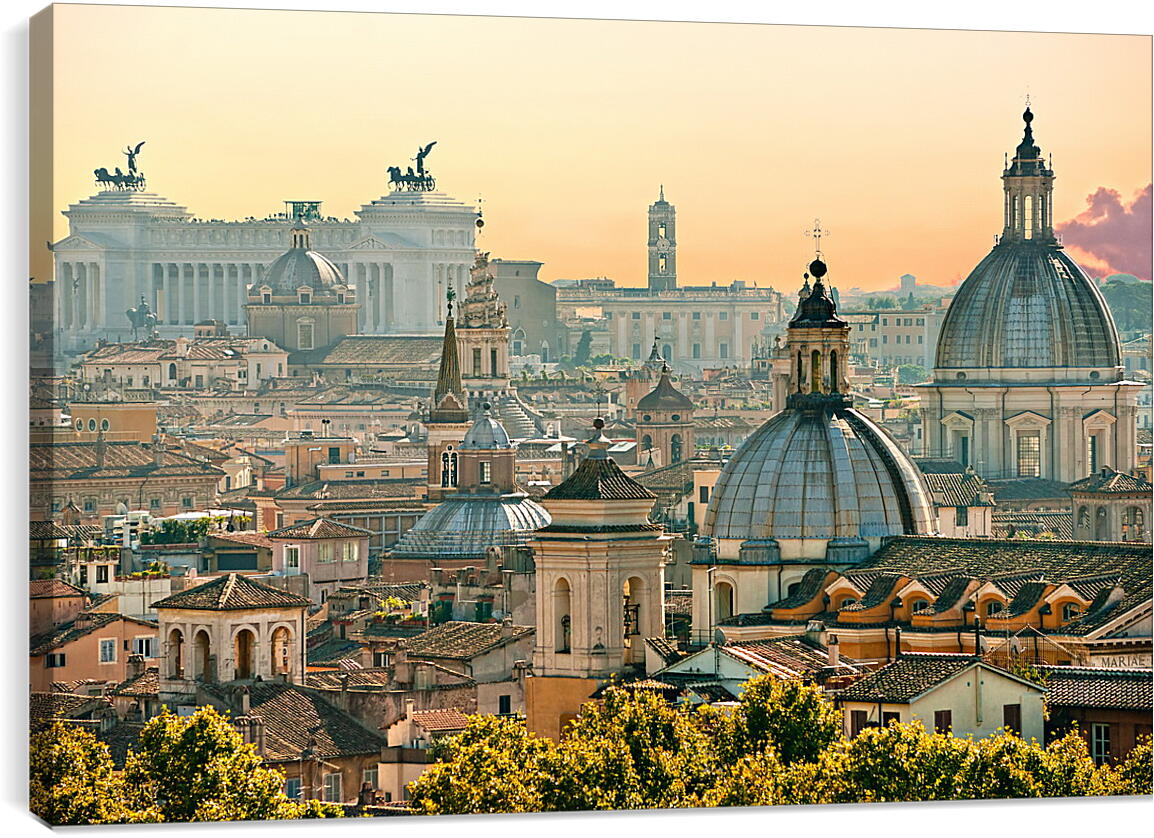 Постер и плакат - Рим в апреле. Италия.