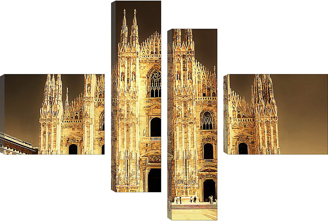 Модульная картина - Миланский Собор. Италия.