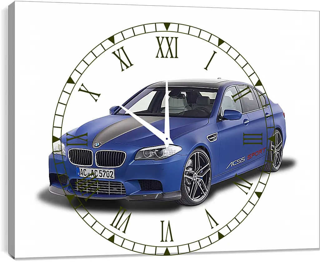 Часы картина - BMW M5 F10