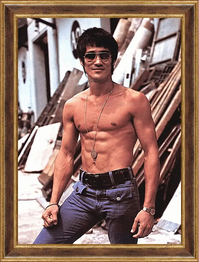 Картина в раме - Брюс Ли (Bruce Lee)