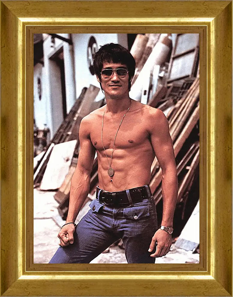 Картина в раме - Брюс Ли (Bruce Lee)