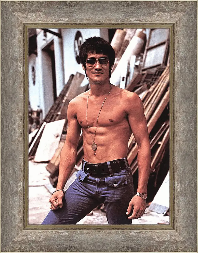 Картина в раме - Брюс Ли (Bruce Lee)