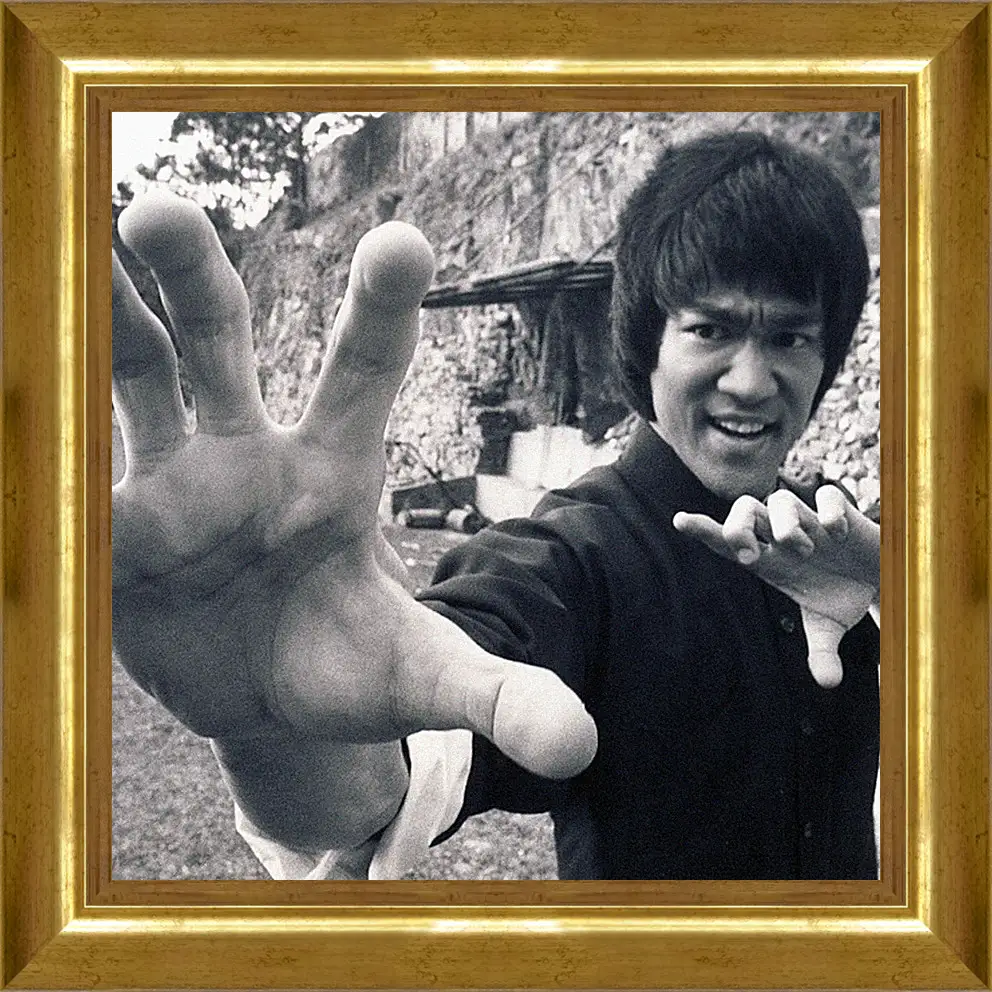 Картина в раме - Брюс Ли (Bruce Lee)