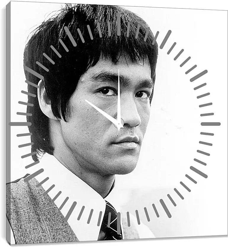 Часы картина - Брюс Ли (Bruce Lee)