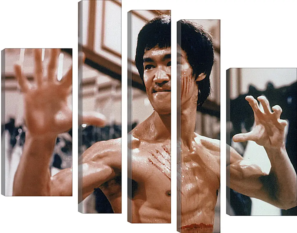 Модульная картина - Брюс Ли (Bruce Lee)