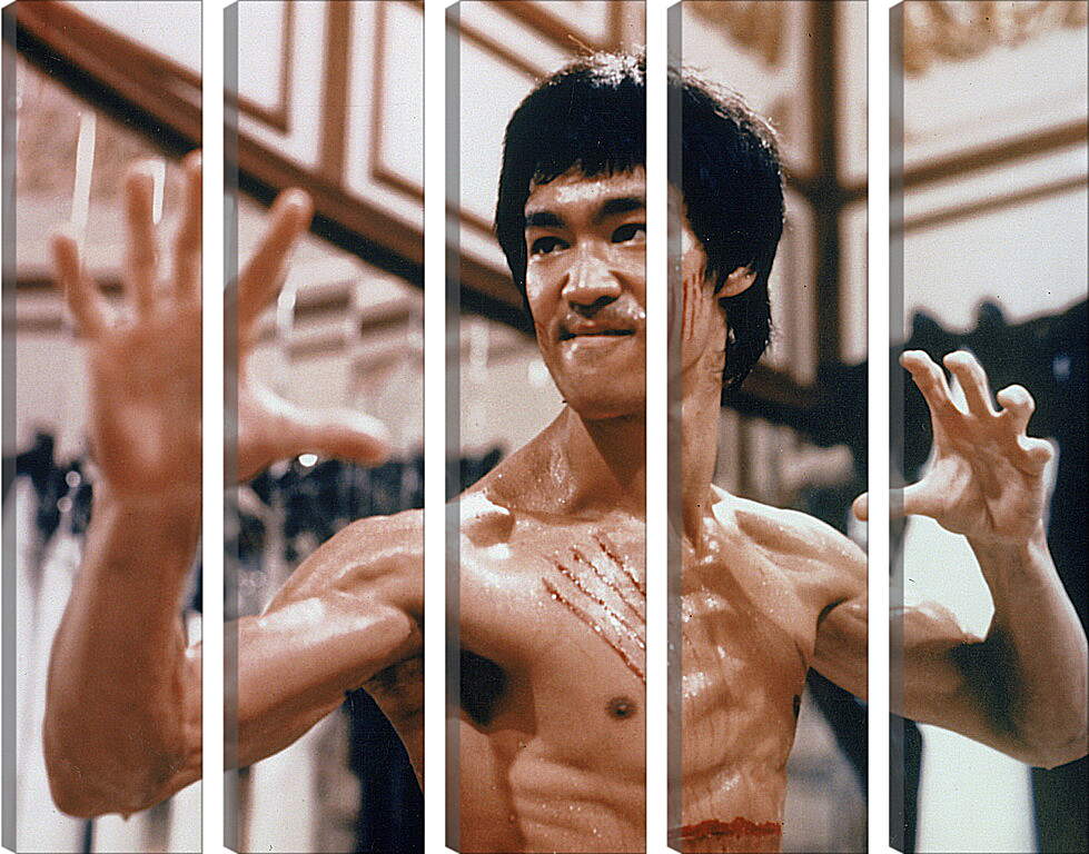 Модульная картина - Брюс Ли (Bruce Lee)