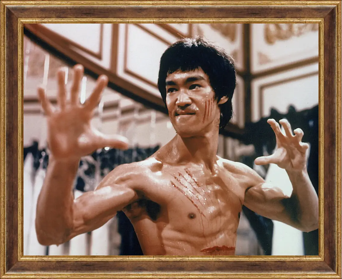 Картина в раме - Брюс Ли (Bruce Lee)