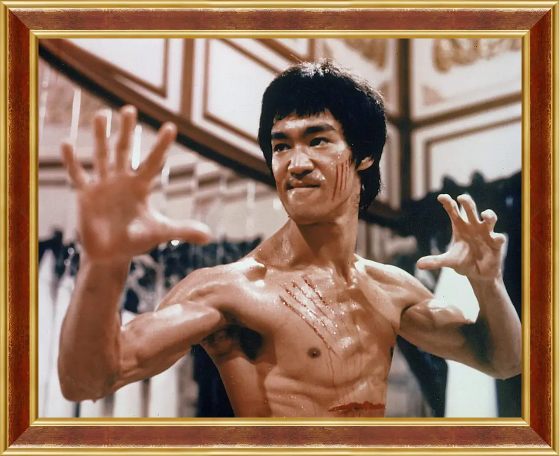 Картина в раме - Брюс Ли (Bruce Lee)